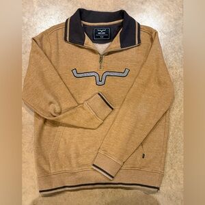 Kimes Ranch Women's Brown 1/4 Zip Sweater